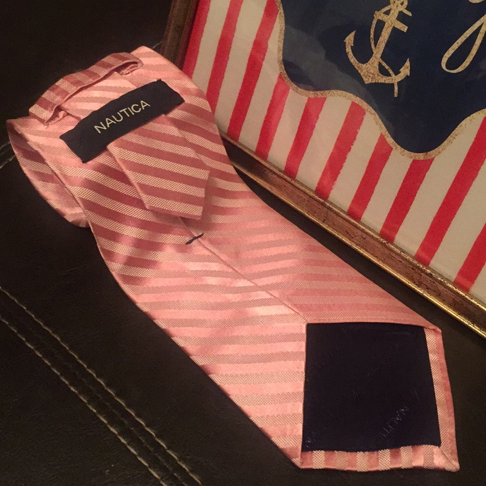 NWOT NAUTICA Silk Necktie